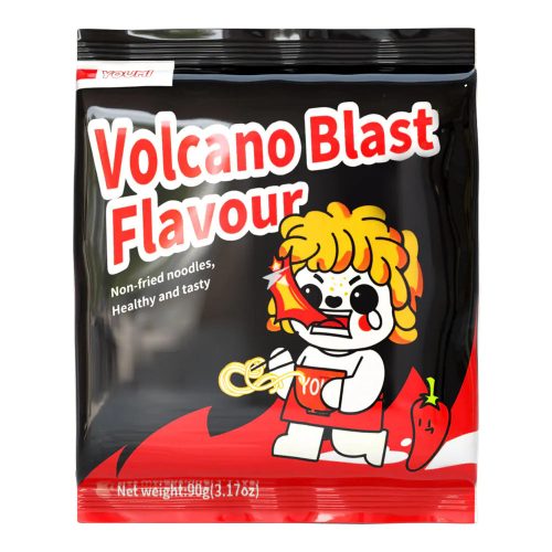 40x90g Youmi Nem sült Noodles Volcano Blast íz