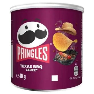 Pringles Texas BBQ Sauce spicy potato chips 40g