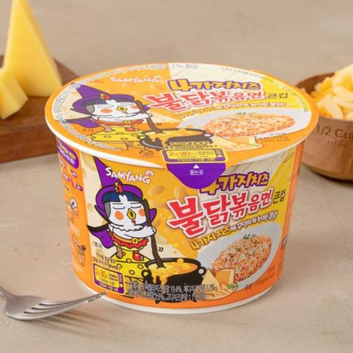 三养火鸡拉面，四种芝士口味，110克