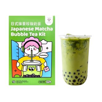 255克 Tokimeki 抹茶口味珍珠奶茶套装