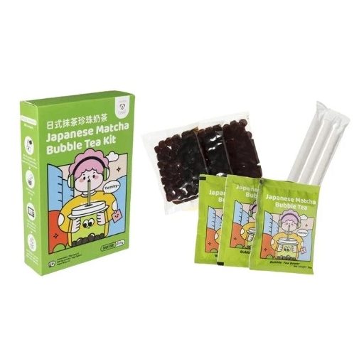 255克 Tokimeki 抹茶口味珍珠奶茶套装