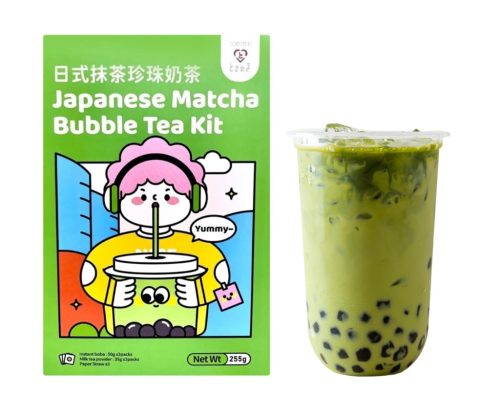 12x255G Tokimeki Pearl Milk Tea Set Matcha Flavor