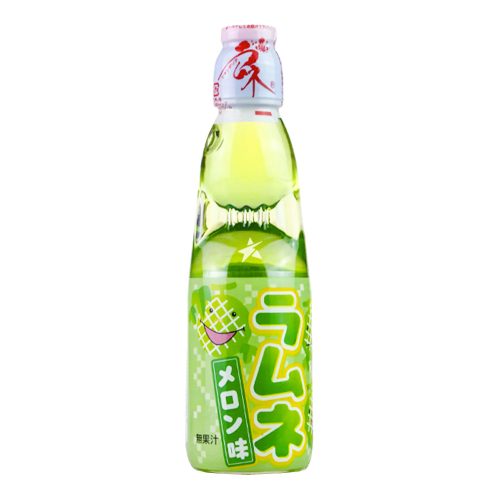 30x200ml Hatakosen Ramune Soda Melon Flavour