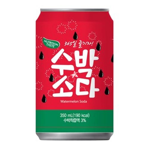 24x350ml SFC Watermelon Flavoured Soda