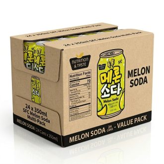 24瓶装 SFC 碳酸饮料 哈密瓜味 350毫升