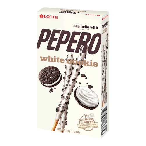 40×32g Pepero Kekszrudak Fehér Keksz Ízesítéssel