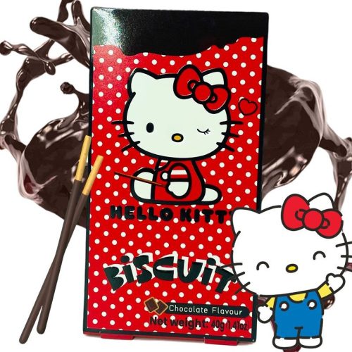 40x40g Tokimeki HELLOKITTY Cookie Sticks Chocolate Flavor