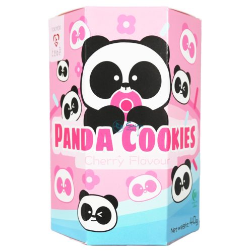 24x40g Tokimeki Panda Biscuits Cherry Flavour 