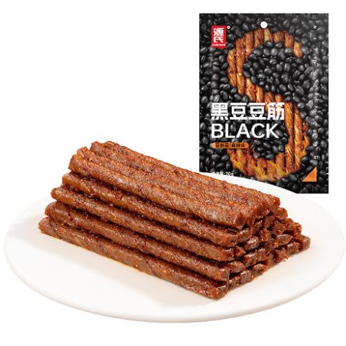 60x70g Genji Spicy Black Dried Tofu Strips