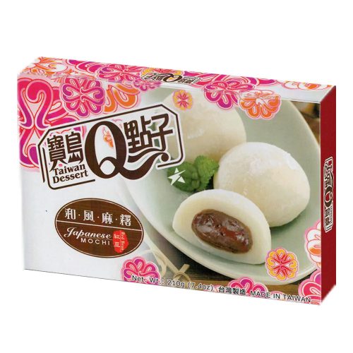 24x210g Taiwan Dessert Q Japán Mochi Vörösbab Ízesítéssel