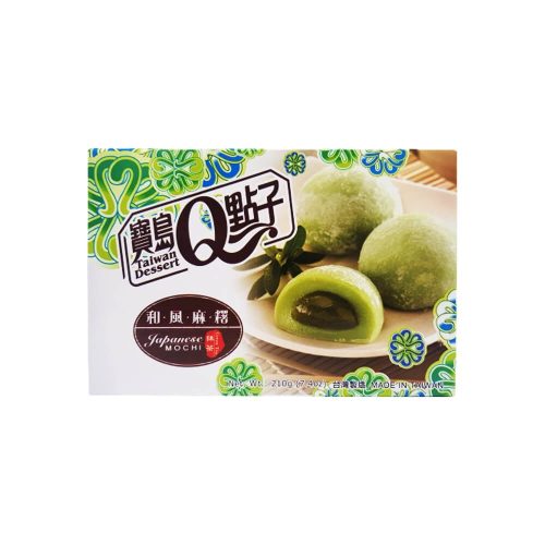 24x210g Taiwan Dessert Q Japán Mochi Zöld Tea Ízesítéssel