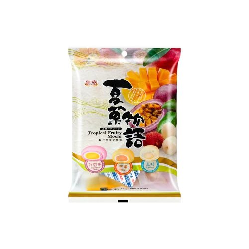24x120g Royal Family Mini Mochi Trópusi Gyümölcs Ízesítéssel