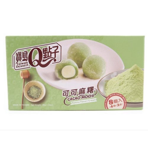24x80g Taiwan Dessert Q Mochi Matcha Ízesítéssel