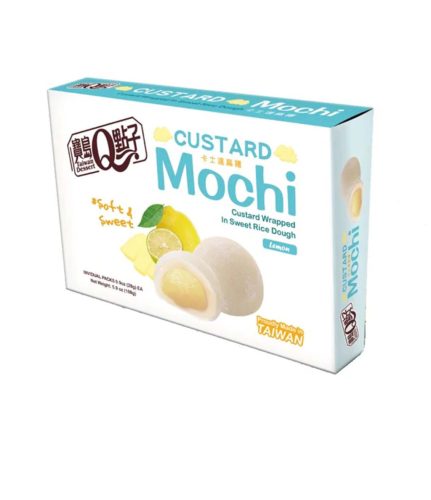 24x168g Taiwan Dessert Q Mini Krémes Mochi Citrom Ízesítéssel