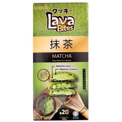 30x200G MY Lava Bites Matcha keksz