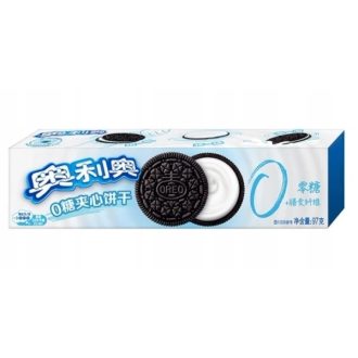   Oreo Hozzáadott Cukor Nélküli Kakaós Keksz Vanília Ízű Töltelékkel 97g