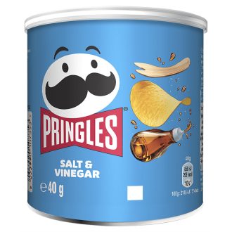 Pringles Salt & Vinegar potato chips 40g
