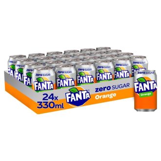 24DB  Fanta narancsízű, cukormentes 330ml