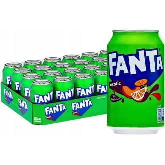 24DB  Fanta trópusi gyümölcsízű ital 330ml