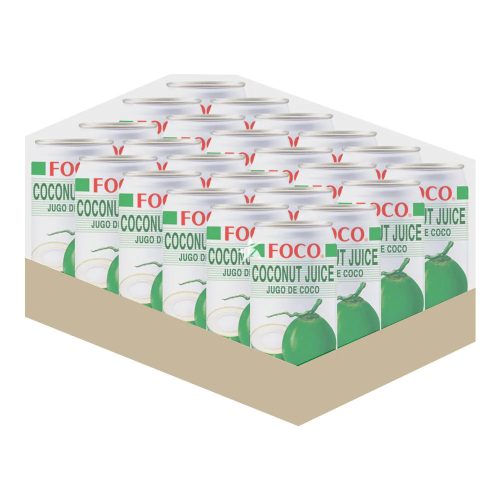 24x350ml FOCO Kókuszital Kókusz Ízesítéssel