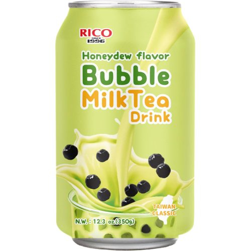 24x340ml RICO Bubble Milk Tea Ital Mézharmat Ízesítéssel