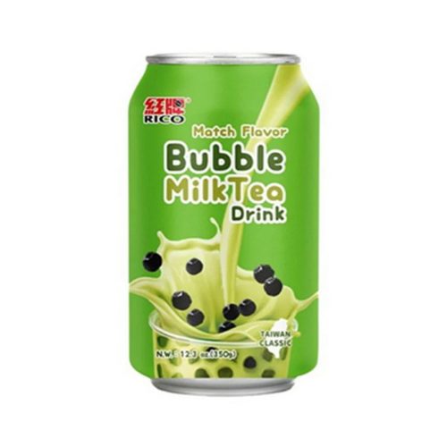 24*350ml RICO Bubble Milk Tea Ital Matcha ízű
