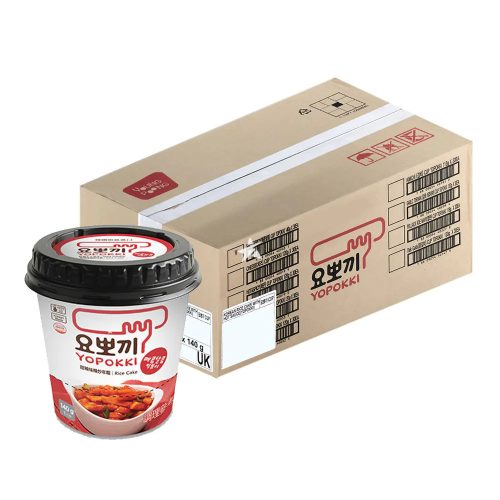12x140g Young Poong Yopokki Instant Tészta Topokki Édes és Fűszeres Ízesítéssel