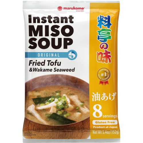 10x152G MARUKOME Instant Miso Soup with Fried Tofu and Wakame