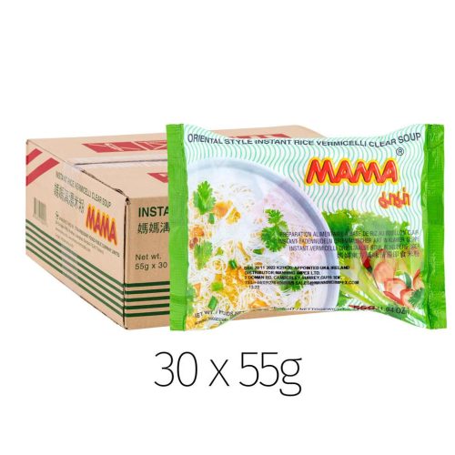 30x55g Mama Brand Oriental Style Instant Vékony Rizstészta Leves