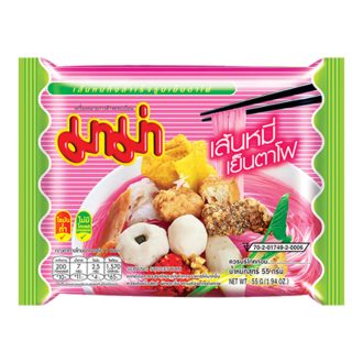   55克妈妈牌东方风味速食细米粉汤，妈妈牌Yentafo口味