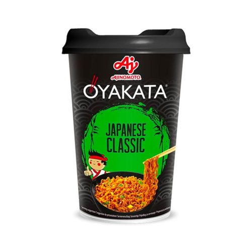 8x90g OYAKATA Instant Cup japán Yakisoba Noodle Classic Ízesítéssel