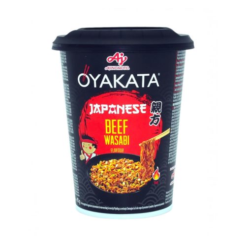 8x93g OYAKATA Instant Cup Tészta Marha Wasabi Ízesítéssel