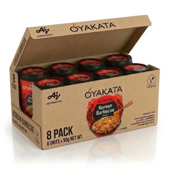   8DB Oyakata Instant Noodles Korean BBQ instant tészta tál 93g