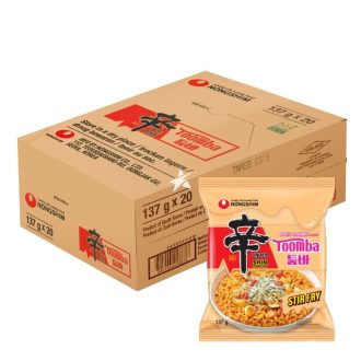 20包农心辛拉面（Toomba辣味奶油味）137克