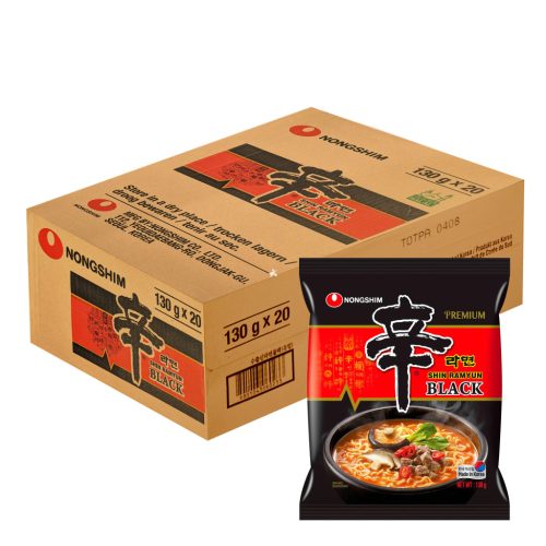 20x130g Nongshim Shin Ramyun Fekete