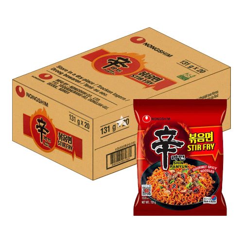 20x131g Nongshim Shin Ramyun Pirított Tészta