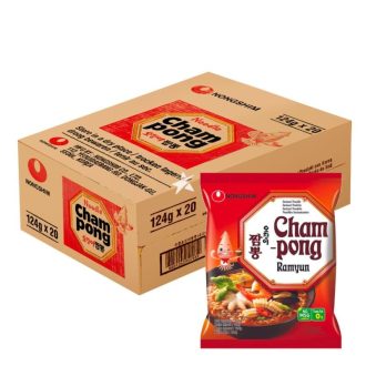 20包农心海鲜汤面 韩式辣味 124克