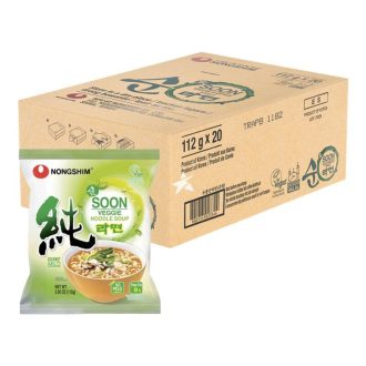   20包农心顺拉面（蔬菜汤口味，含调味料）112克