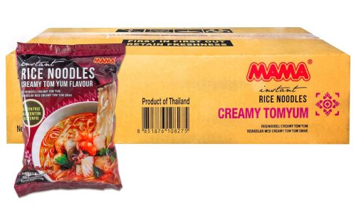 24x55g MAMA Instant Rizstészta Krémes Tom Yum Ízesítéssel