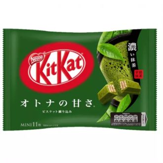 124.3g NETSLE Kit Kat Mini Otona Amasa Rich Matcha Flavor