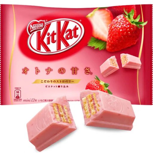 124.3g NESTLE Kit Kat Mini Otana Amasa Strawberry Flavor