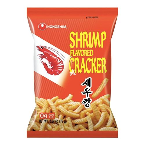 20×75g Nongshim Garnélás Ropogós Eredeti Ízesítéssel