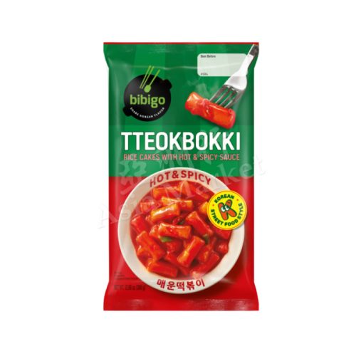 12360g CJ bibigo tteokbokki (szobahőmérsékleten tárolható) & szósz csípős