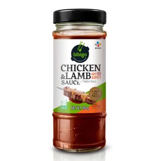 490g CJ Bibigo Chicken and Lamb Sauce – Hot and Spicy