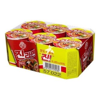 6DB OTTOGI JIN RAMEN POHÁRAS HOT koreai instant tészta 65g