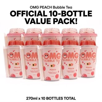 10包 OM克 珍珠奶茶 蜜桃味红茶 270毫升