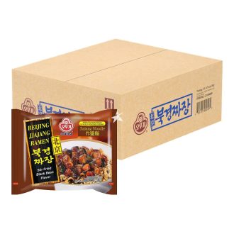   40DB Ottogi Pekingi Zhajiangmian – Tradicionális Sült Babmártásos Tészta és Füstös Ízélmény, 135g