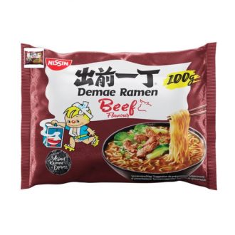100克 出前一丁即食拉面 - 牛肉味