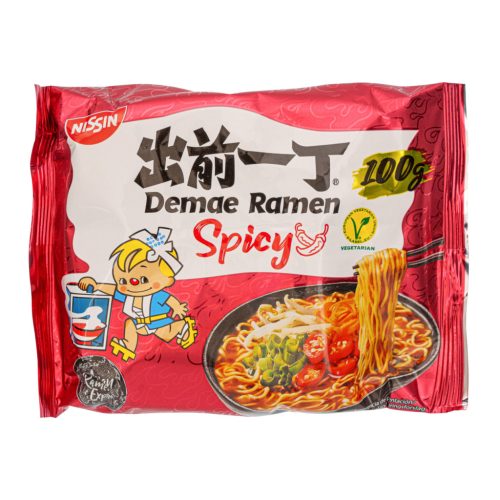 30x100g Demae Iccho instant ramen - Csípős ízű