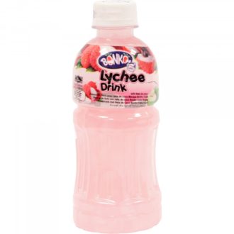 24瓶 BONKO 椰子块饮料 荔枝味 320毫升